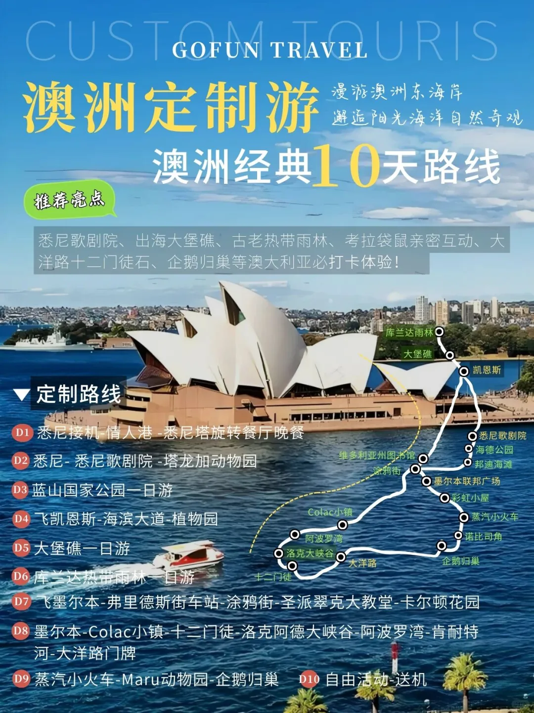 省心必选!澳大利亚定制游✨轻松深度玩南半球