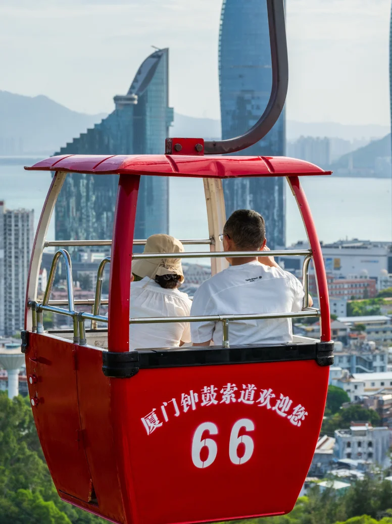 🔥厦门秋冬必坐的空中观景缆车!
