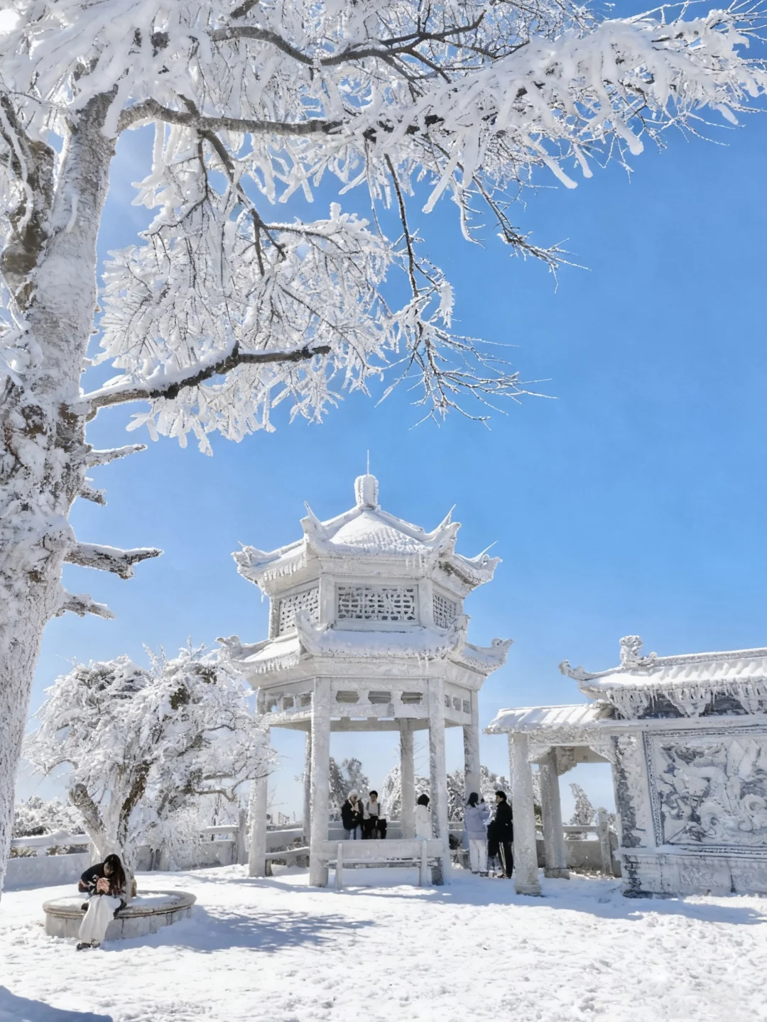 推荐个广东人最省时省钱的赏雪地:南岳衡山