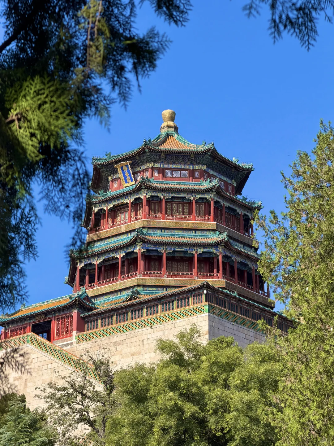 10.20📸颐和园人少景美的小众机位（附攻略