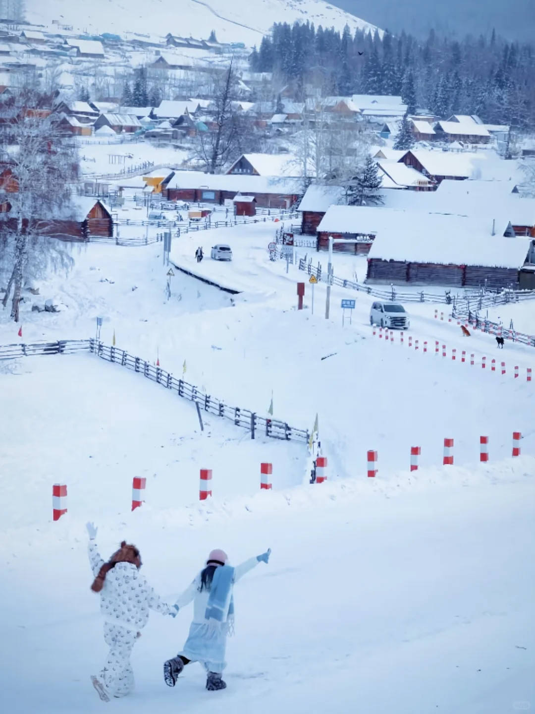 北疆阿勒泰的冬❄️一秒闯入冰雪童话仙境