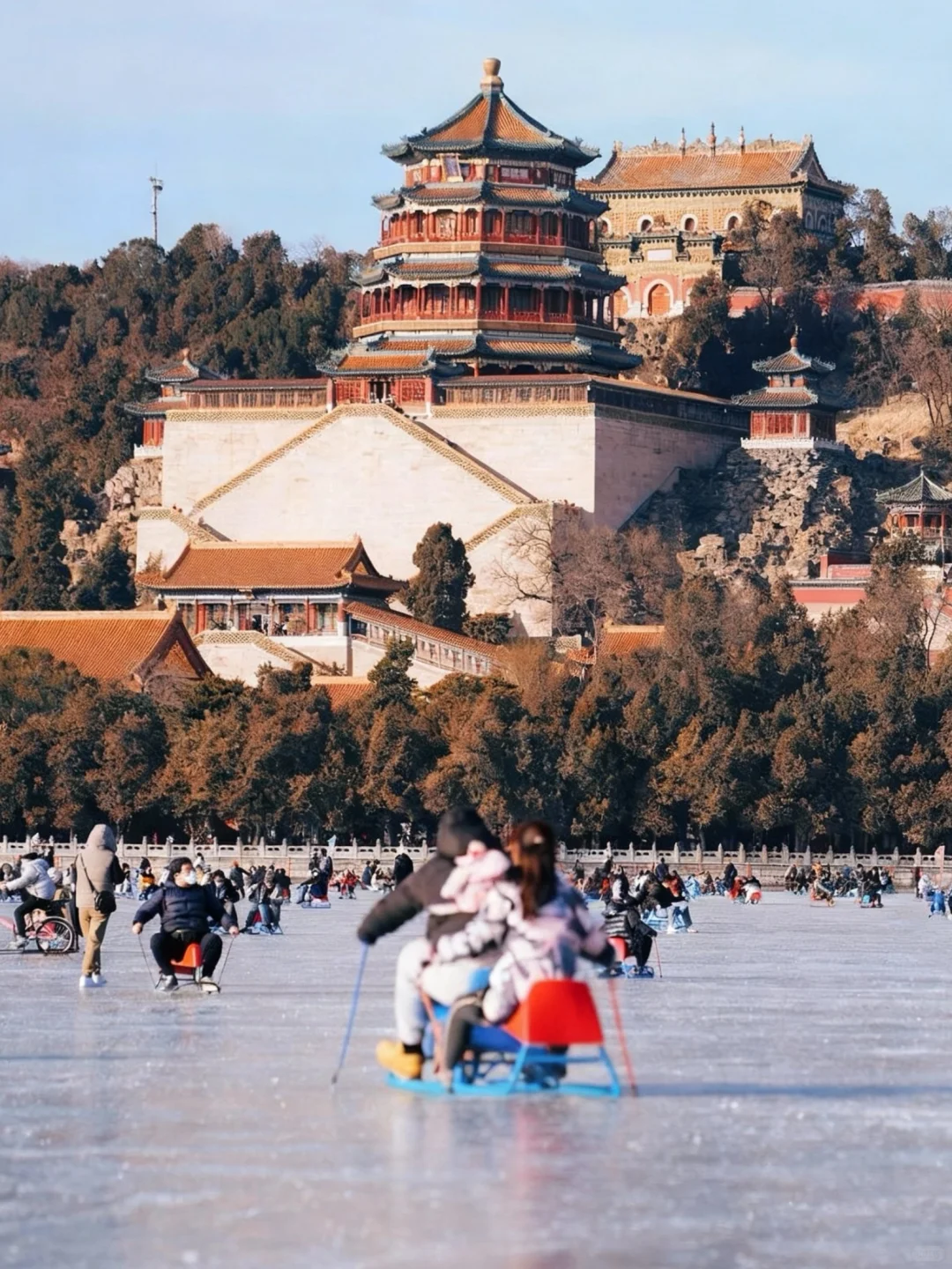 立冬啦‼️颐和园冰场开放倒计时❄️超期待💯