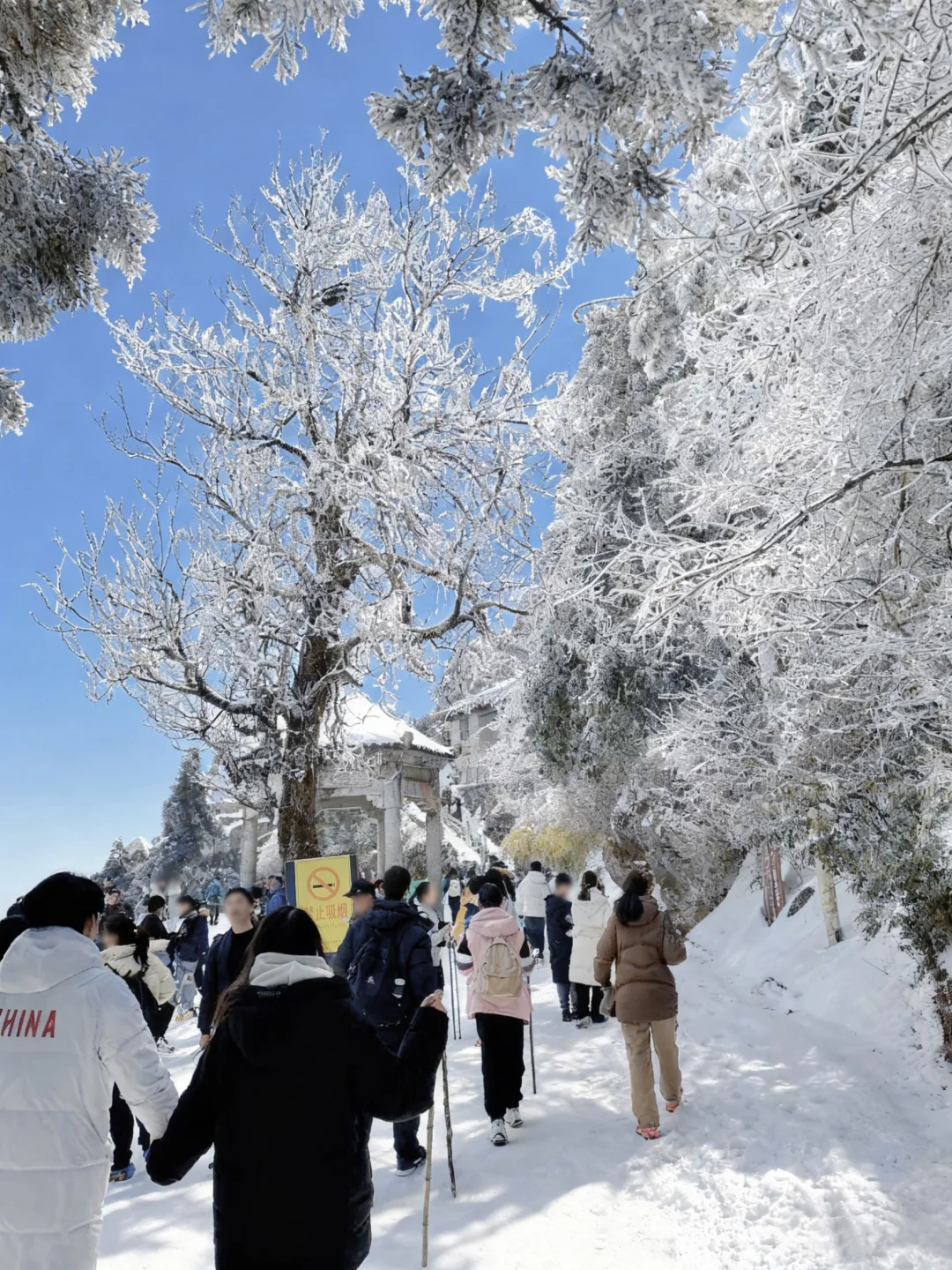 推荐个广东人最省时省钱的赏雪地:南岳衡山