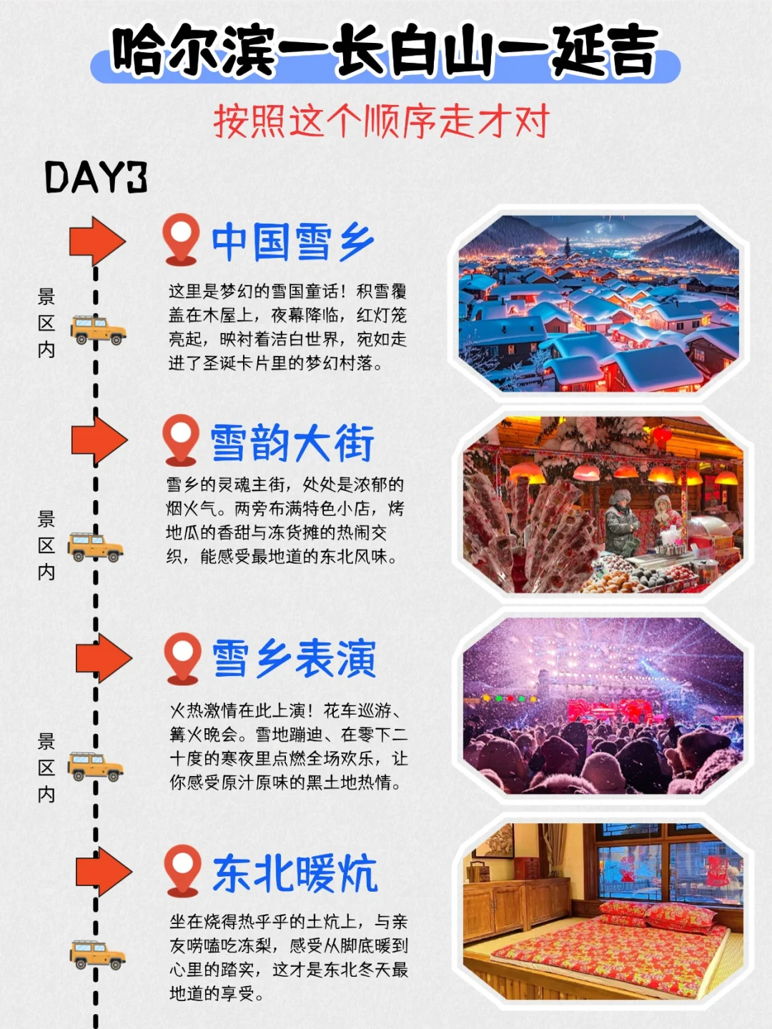 ✅ 绝了！东北5日游攻略！冰雪童话+朝鲜风