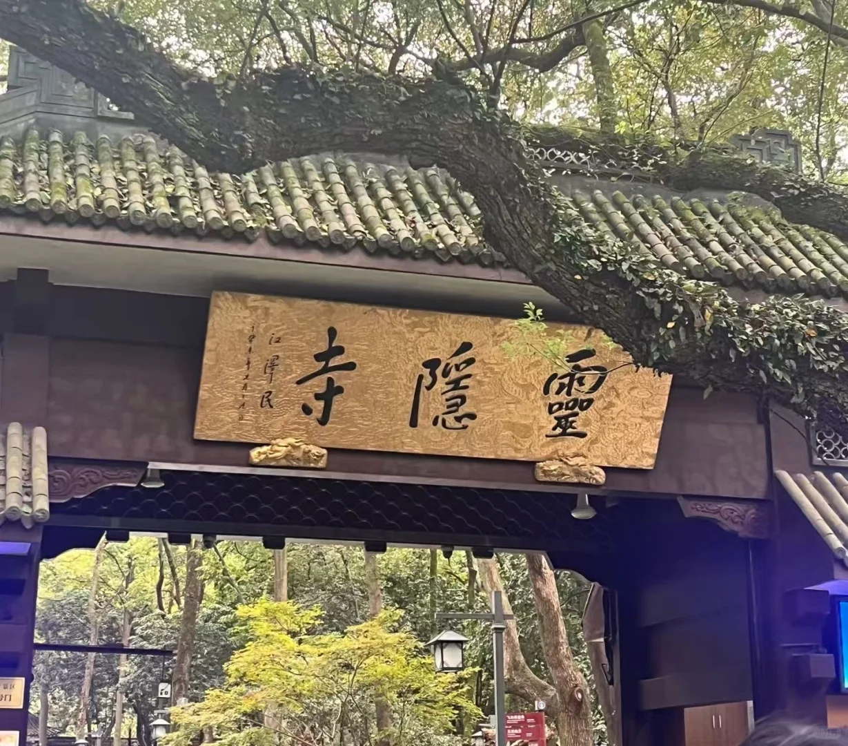普陀山隐灵寺⛰️