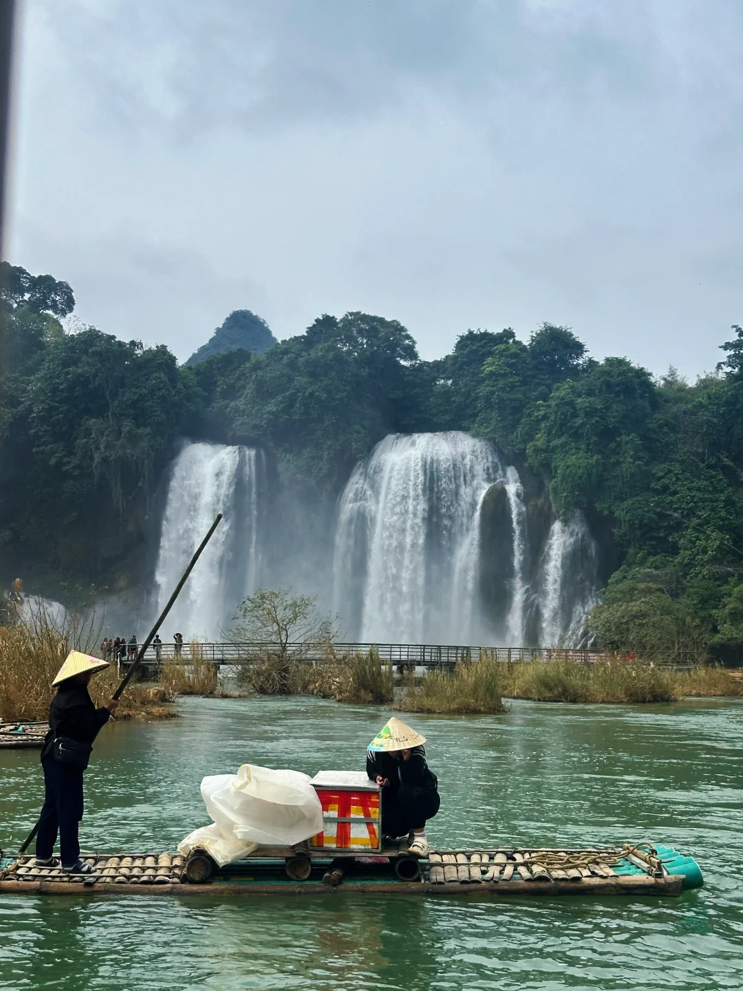 10.31德天瀑布实况🌊花了173r才知道有多冤
