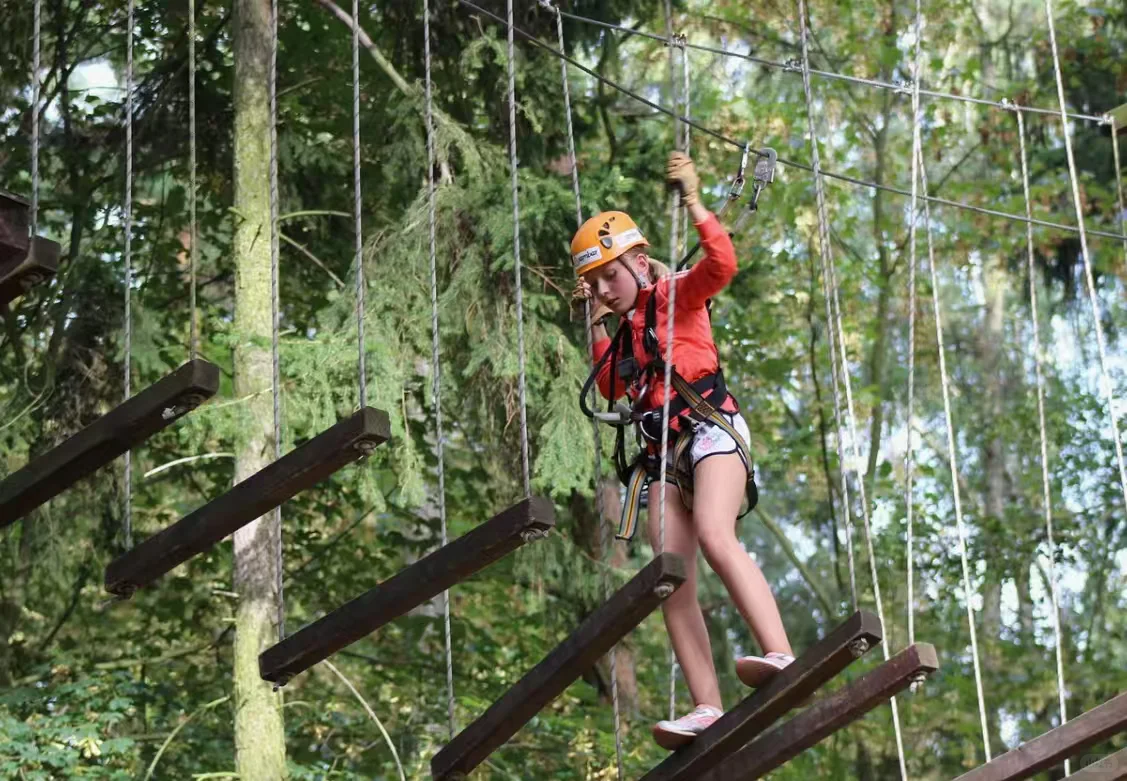 森林探险乐园是孩子户外成长的课堂