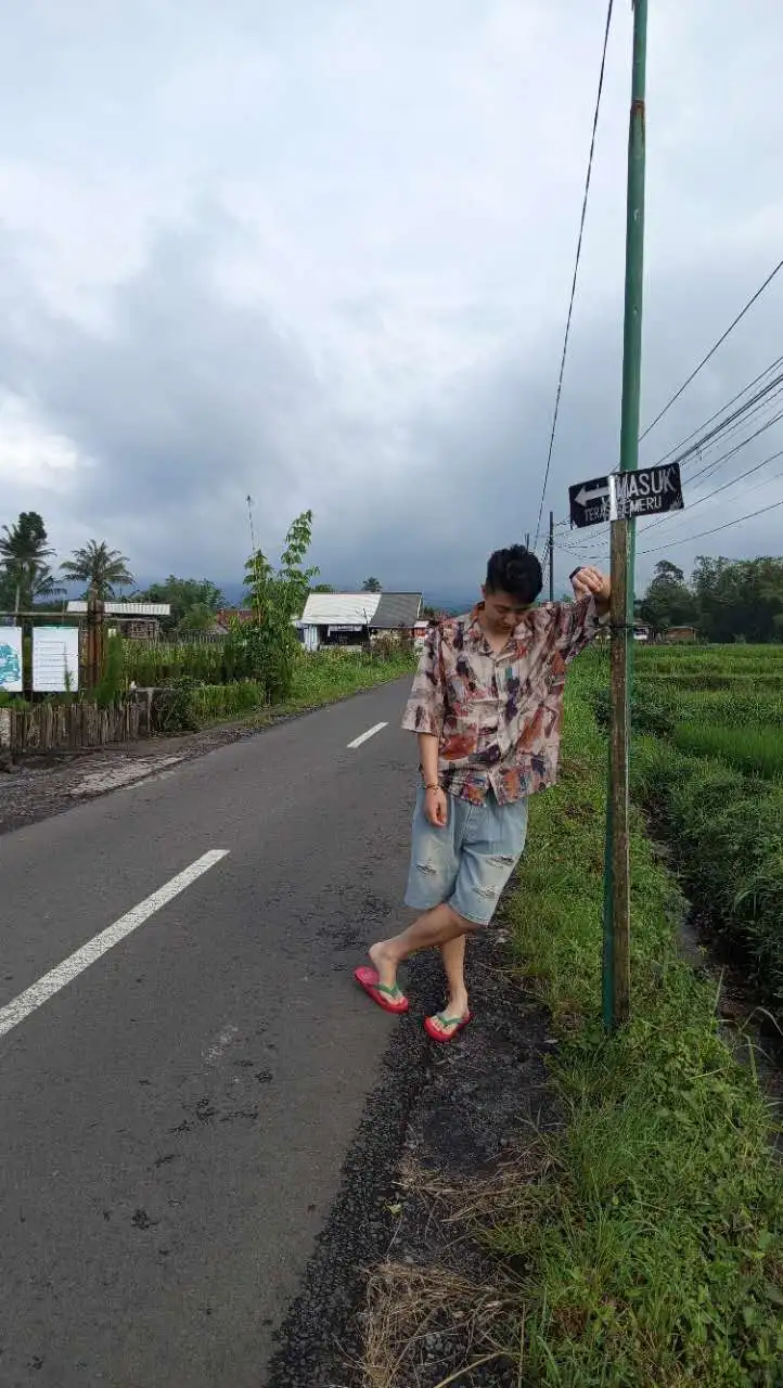 terrace semeru 11.12 cloudy