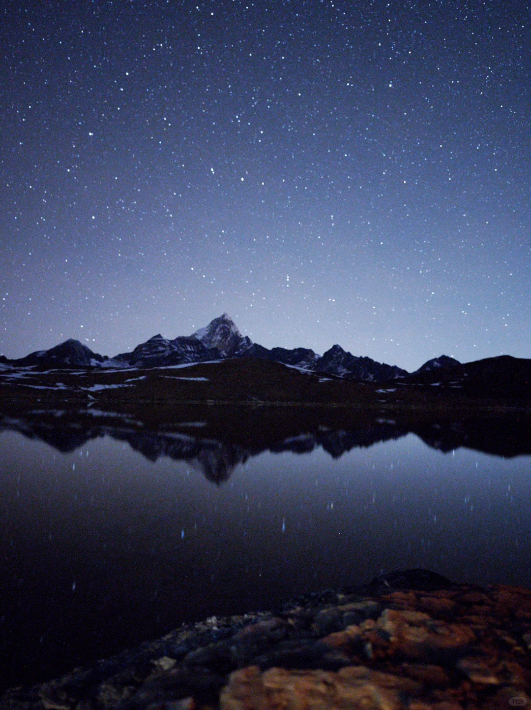 八角棚，四姑娘山绝佳倒影、日照金山观景点