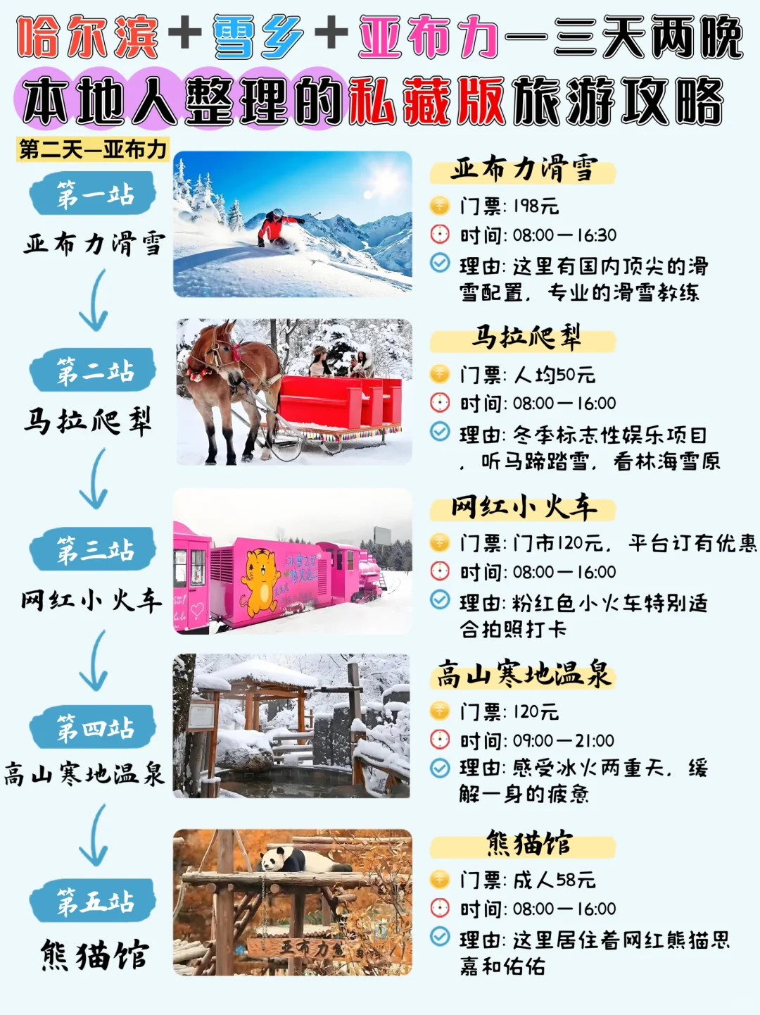 冬季来哈尔滨｜人均2000➕本地人私藏版攻略!