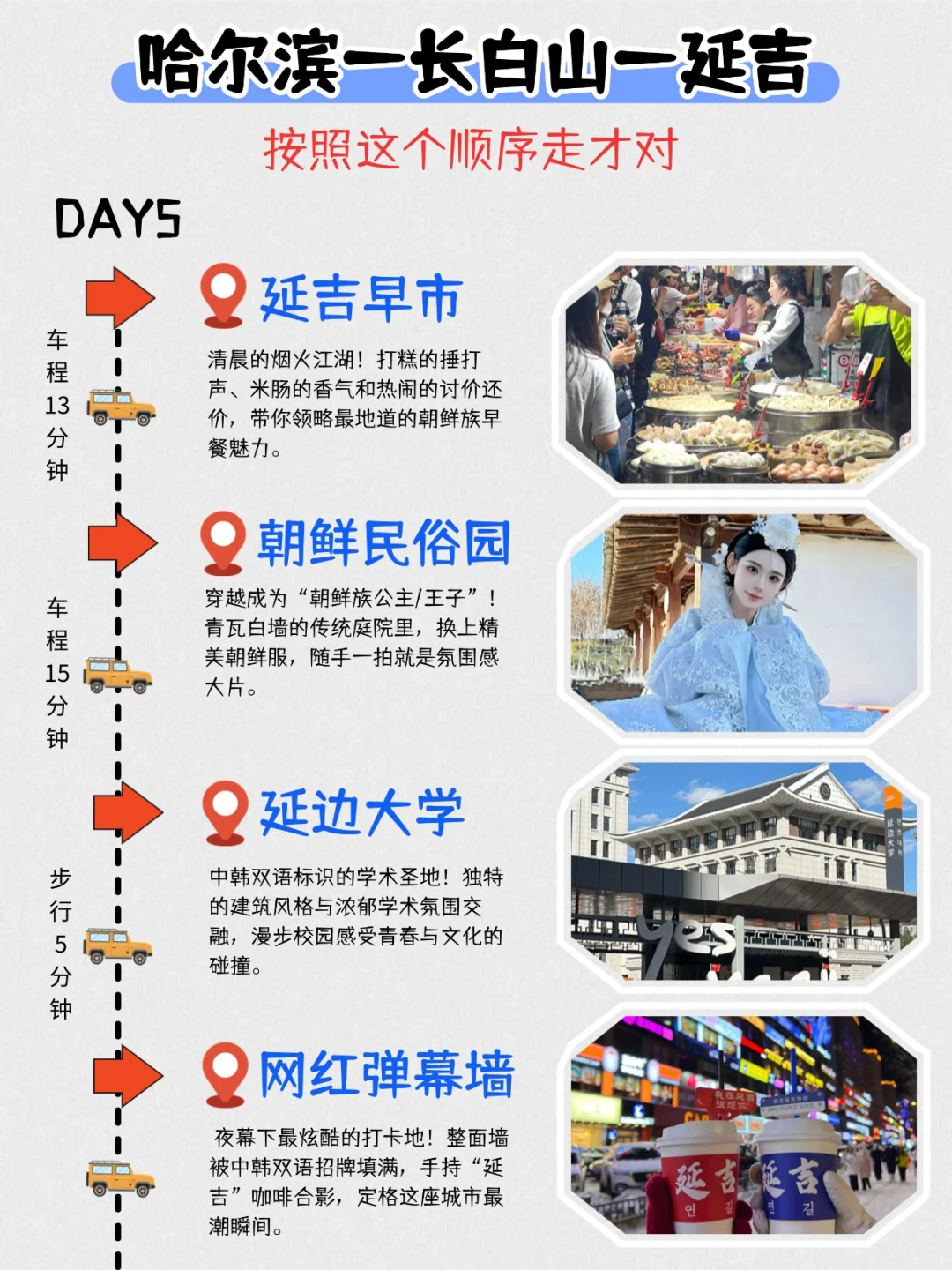 ✅ 绝了！东北5日游攻略！冰雪童话+朝鲜风