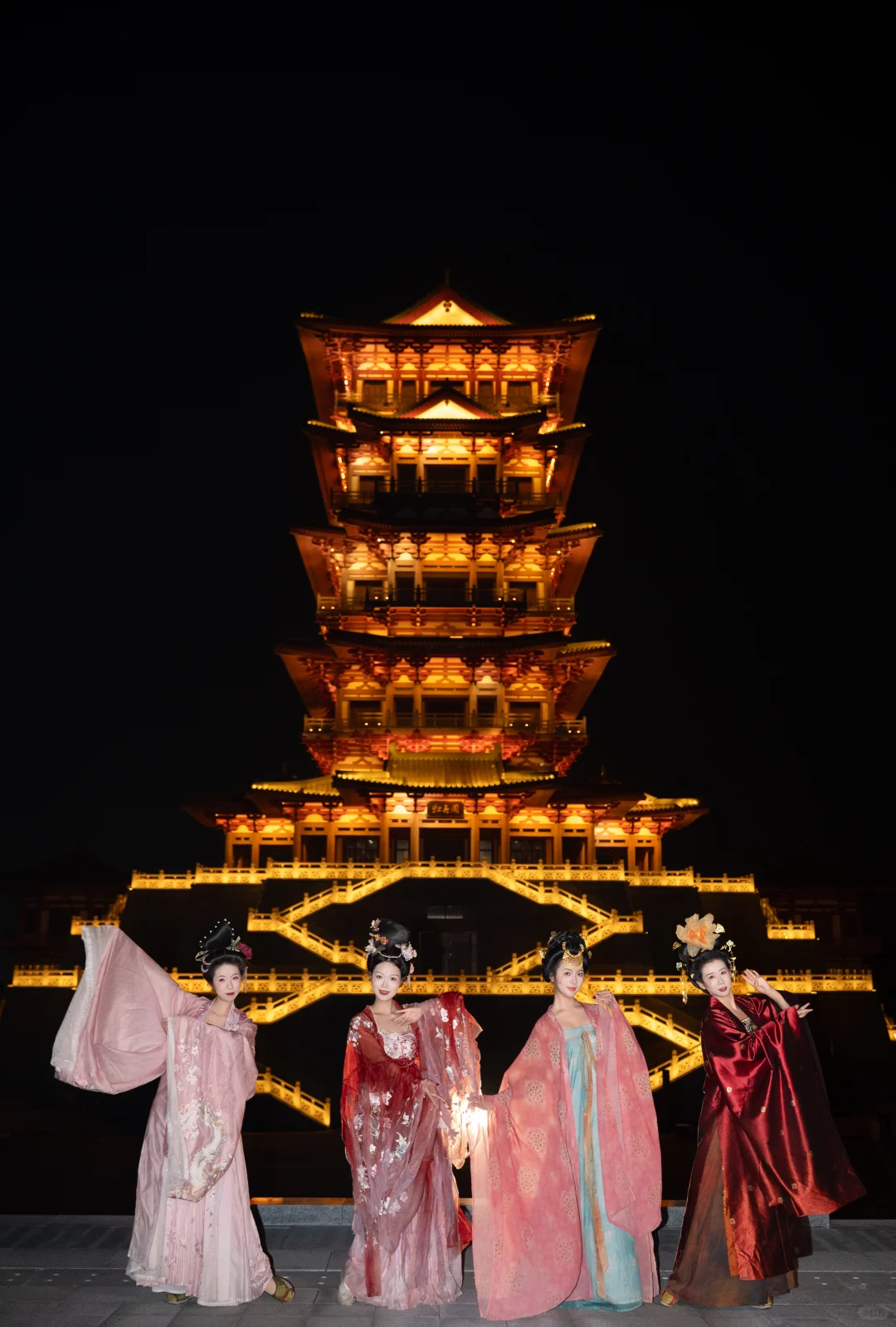 洛阳新晋汉服打卡地！牡丹阁也太出片了！