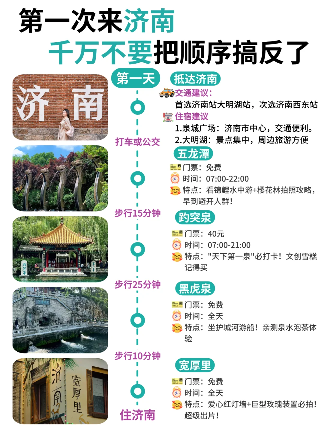 济南超详细旅游攻略！