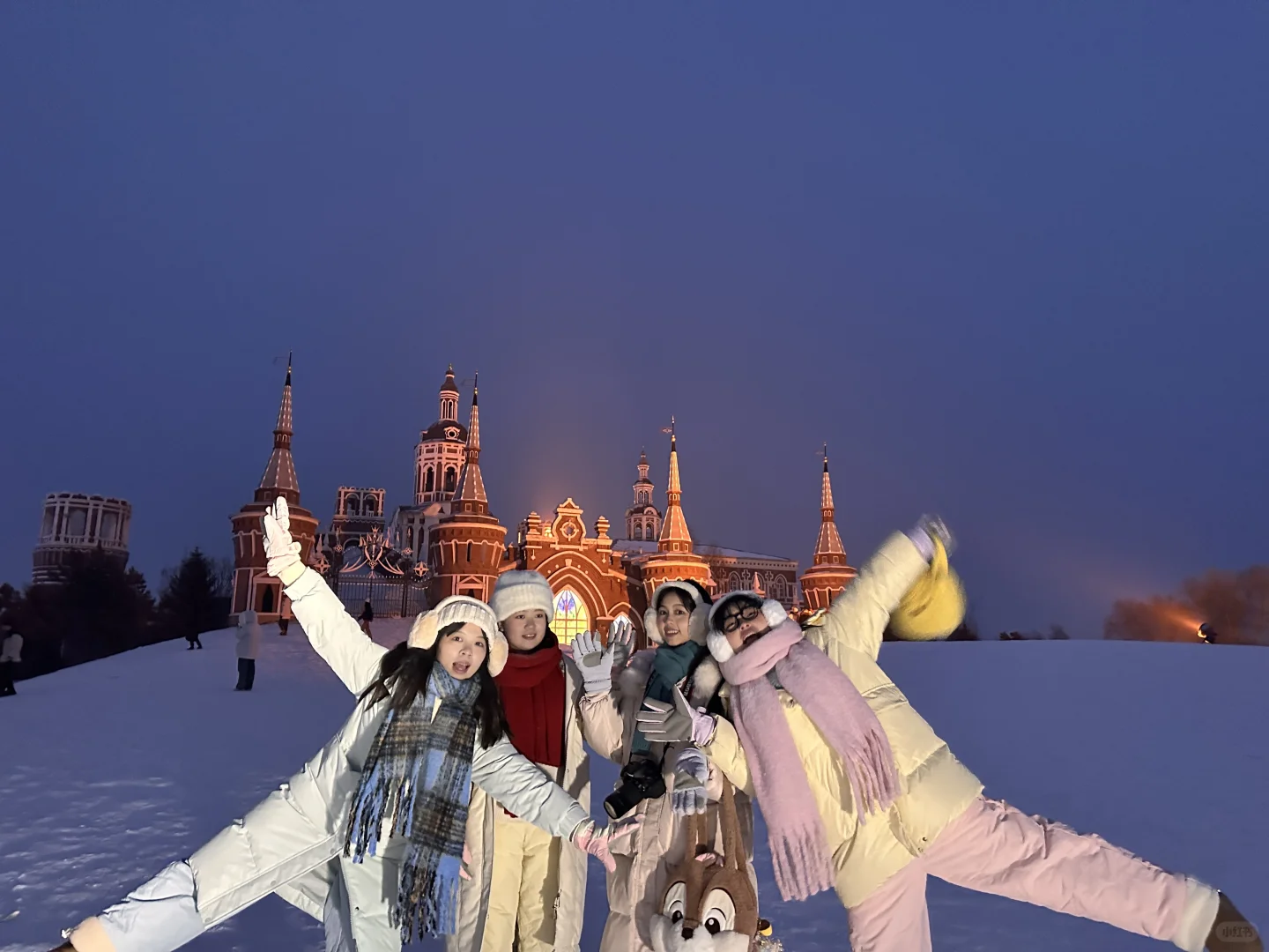 -30℃南方小土豆勇闯哈尔滨保暖穿搭