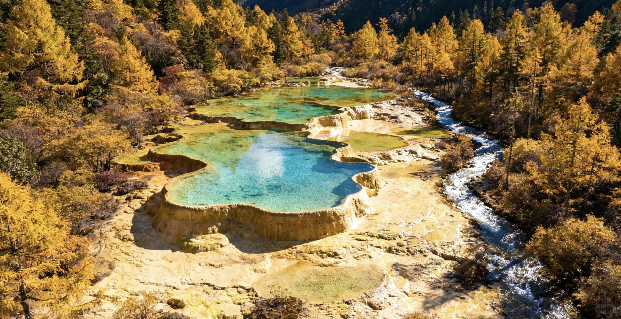如果一生只去一次九寨沟 ,那一定是秋天!!
