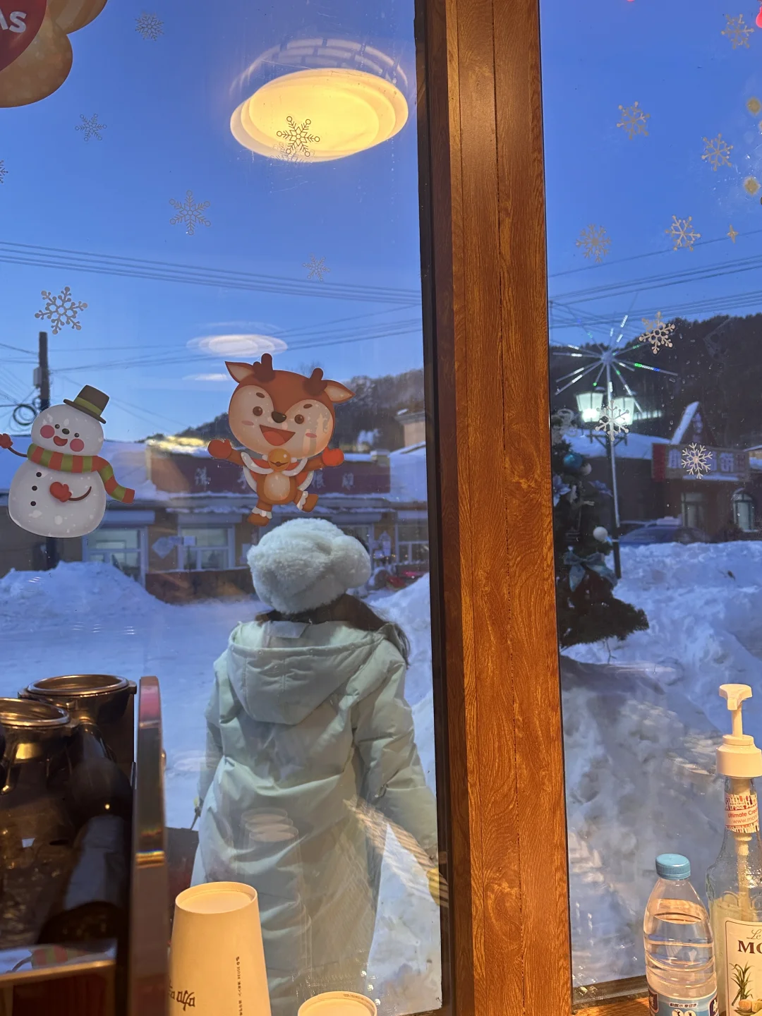 -30℃南方小土豆勇闯哈尔滨保暖穿搭