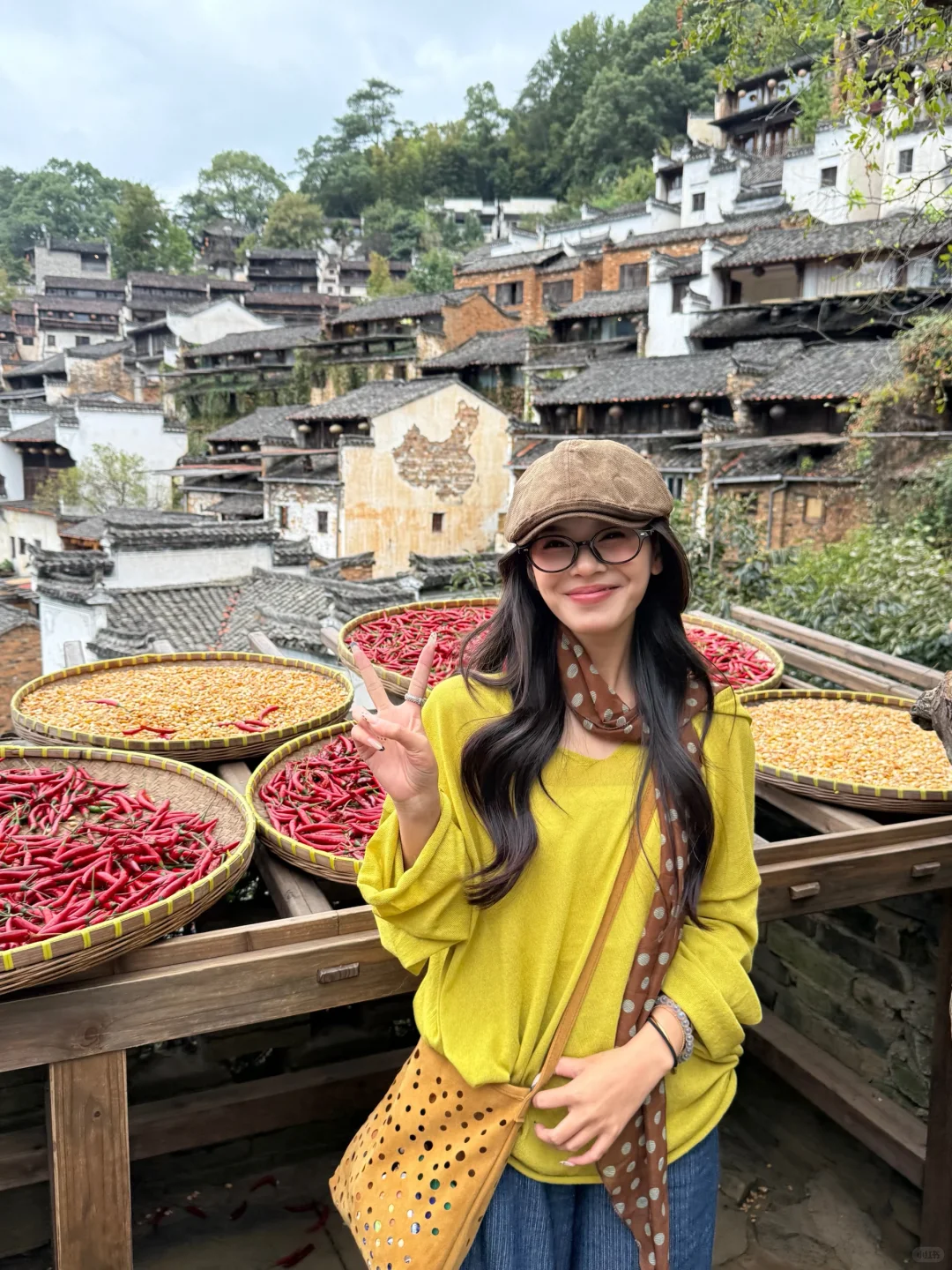 🍂篁岭秋天实况!18张图放不下太美了(附攻略