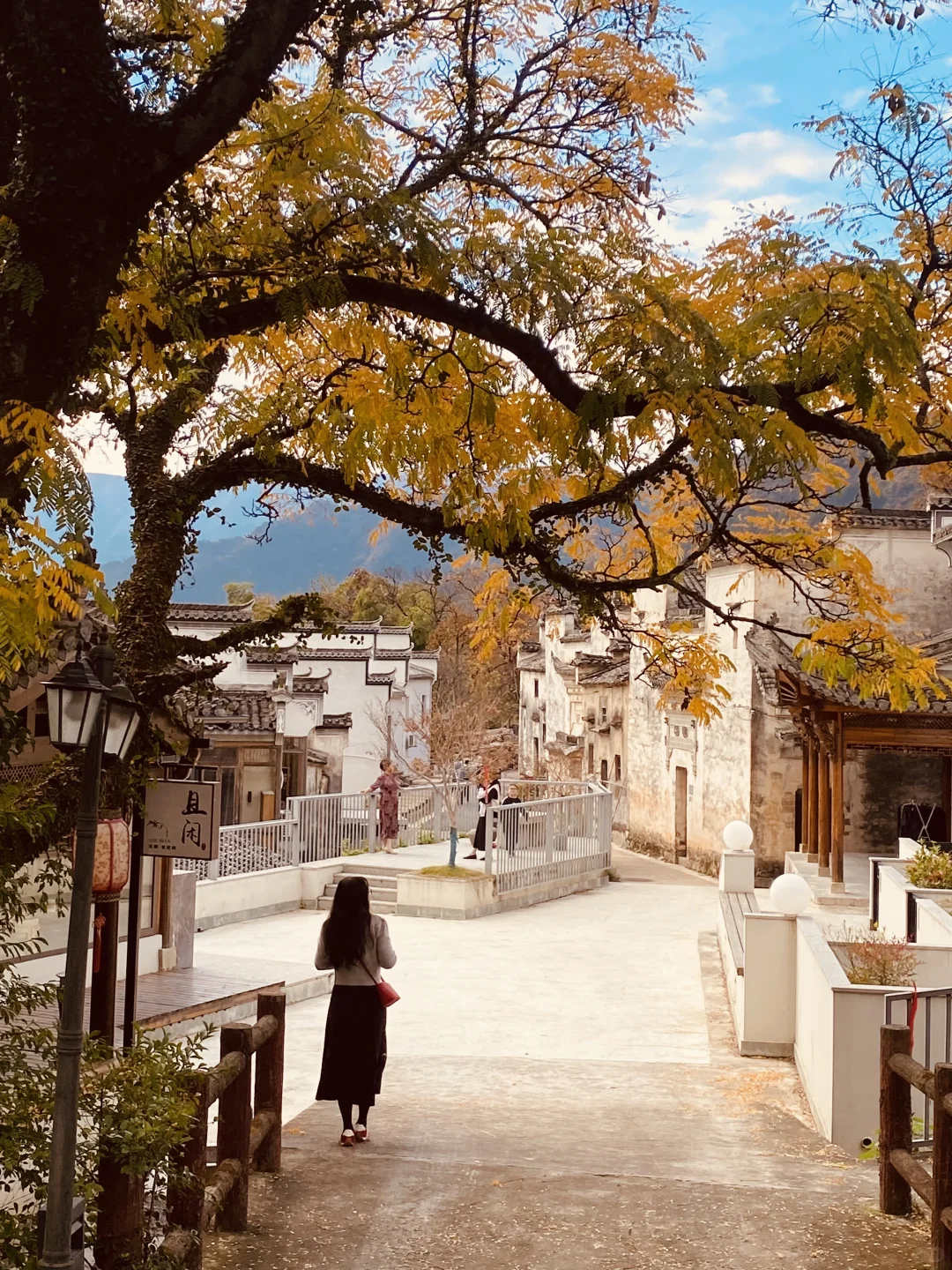 塔川的秋色美翻天～手机原图直出