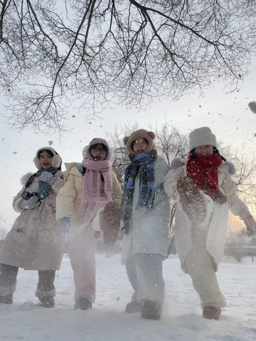 -30℃南方小土豆勇闯哈尔滨保暖穿搭