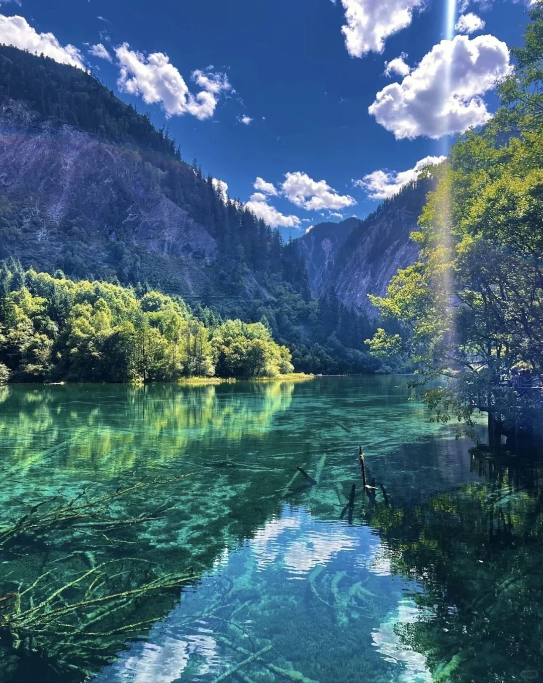 如果一生只去一次九寨沟 ,那一定是秋天!!