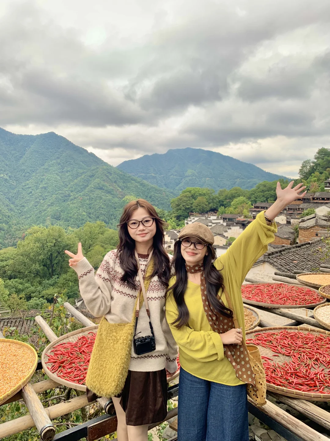 🍂篁岭秋天实况!18张图放不下太美了(附攻略