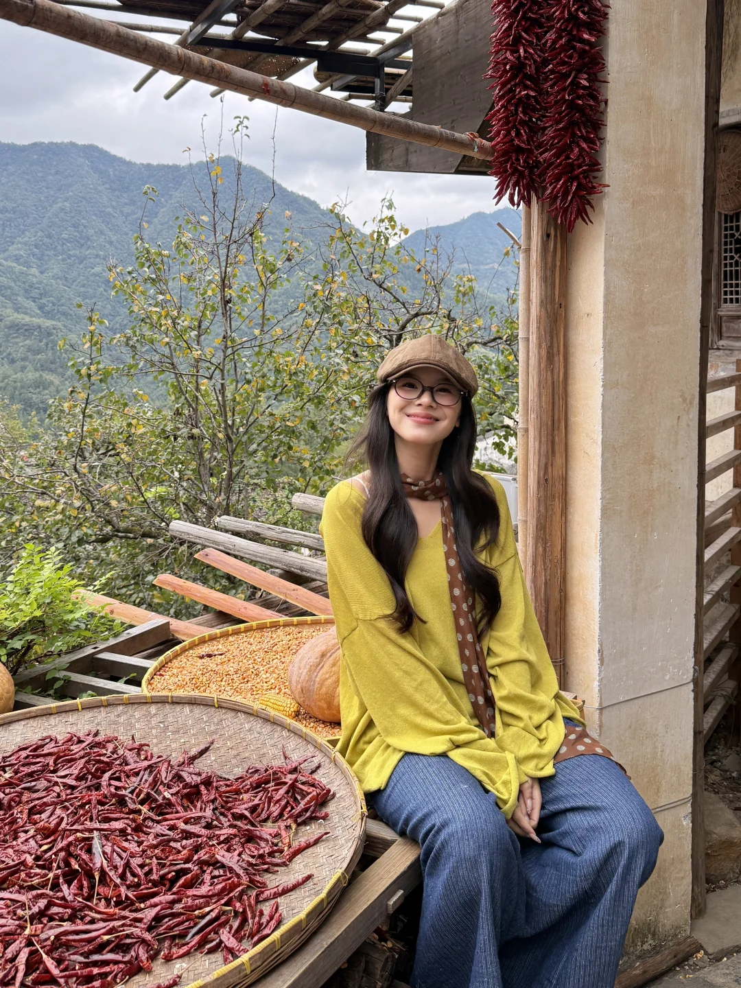 🍂篁岭秋天实况!18张图放不下太美了(附攻略