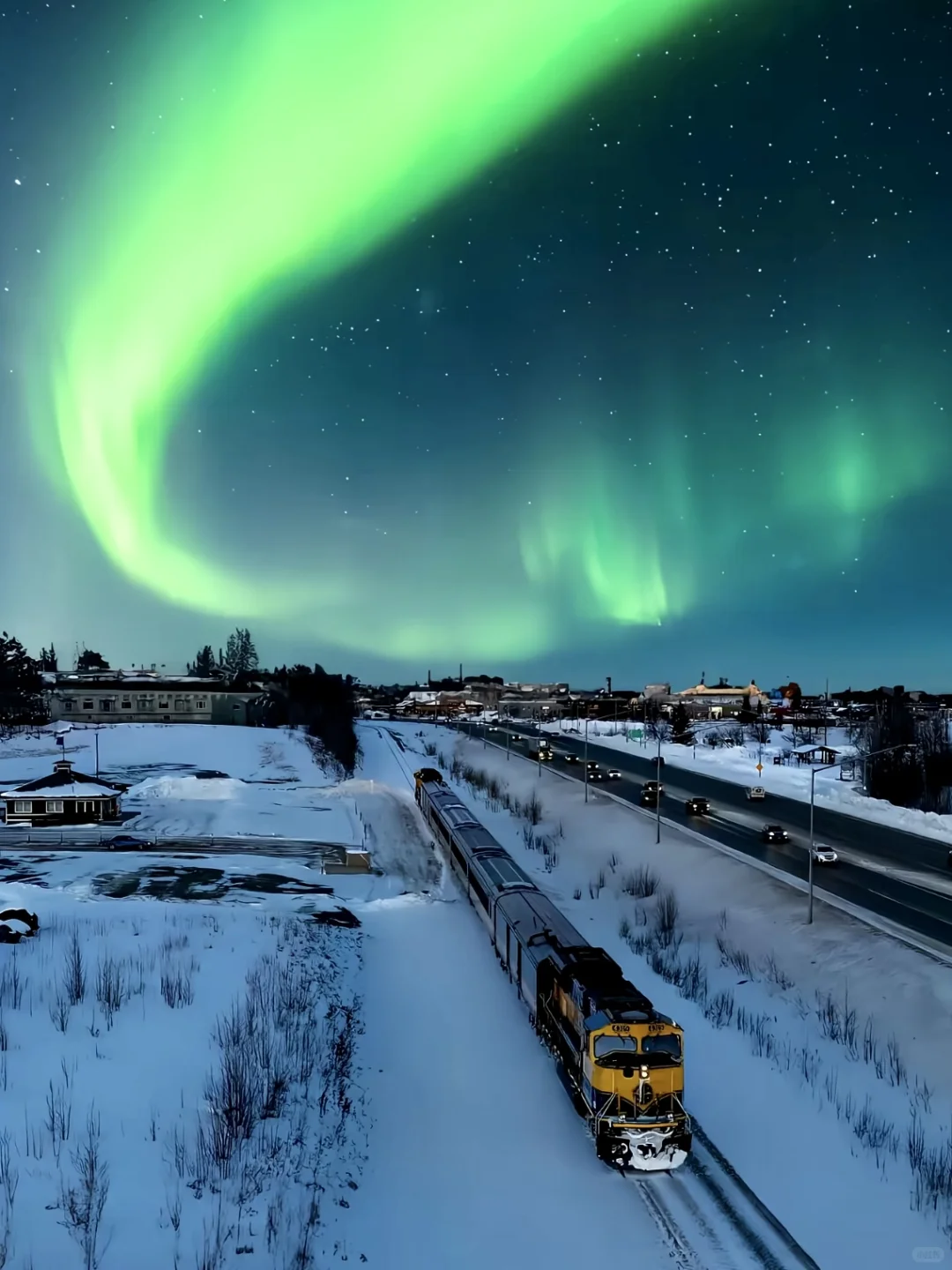 人生建议，一定要在11-2月去漠河看一次极光