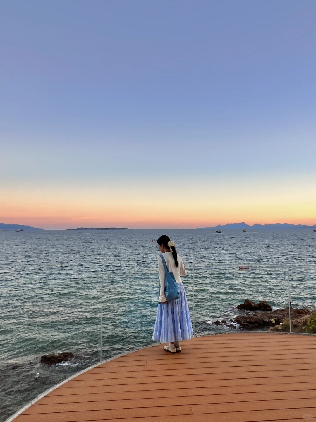 不在国外！在深圳！！270度悬崖日落海景（live）