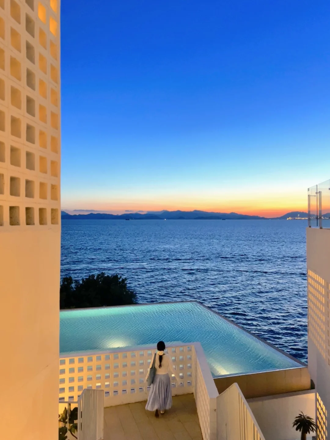 不在国外！在深圳！！270度悬崖日落海景（live）