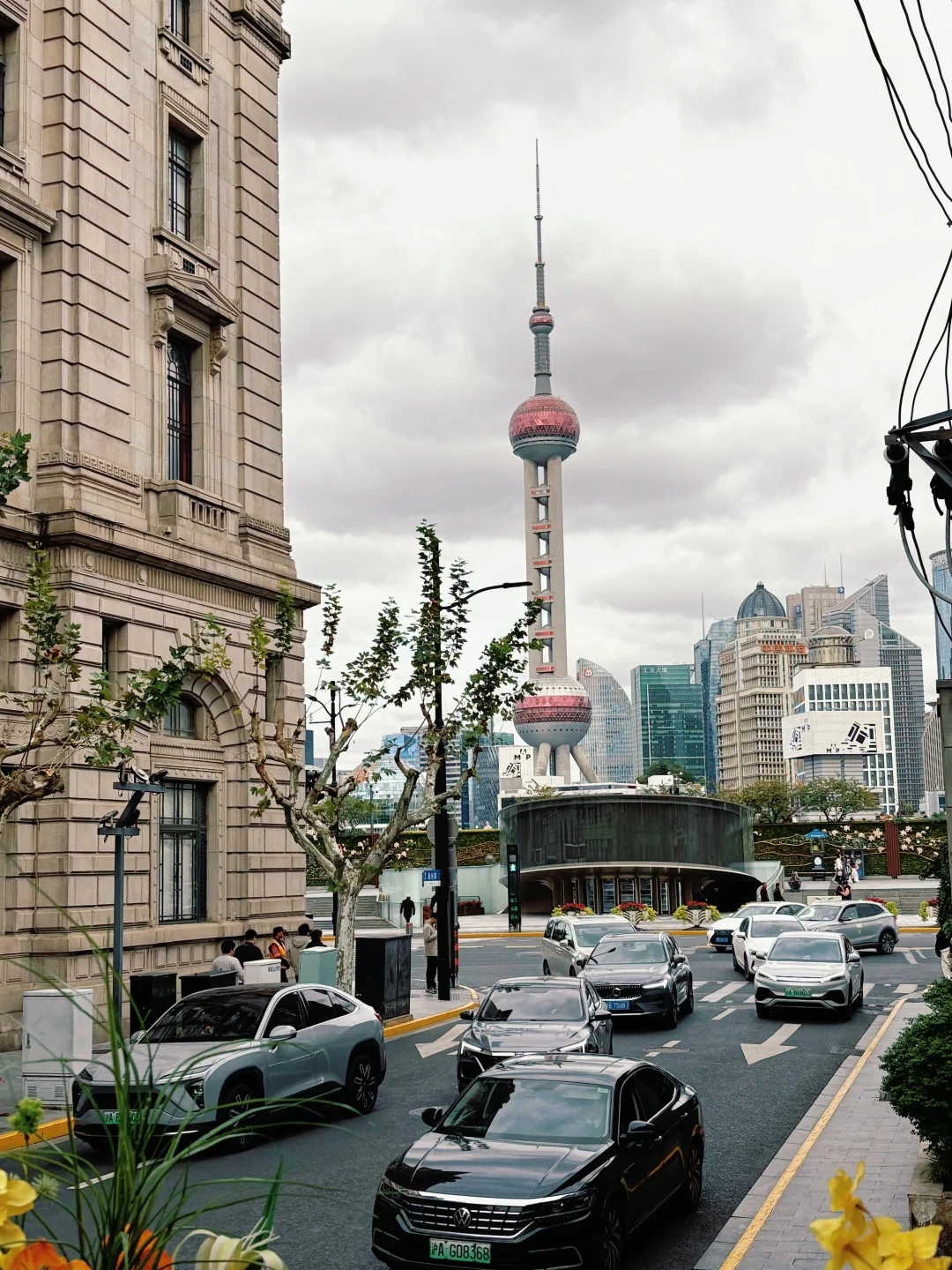 不是巴黎 是上海外滩！太chill了！