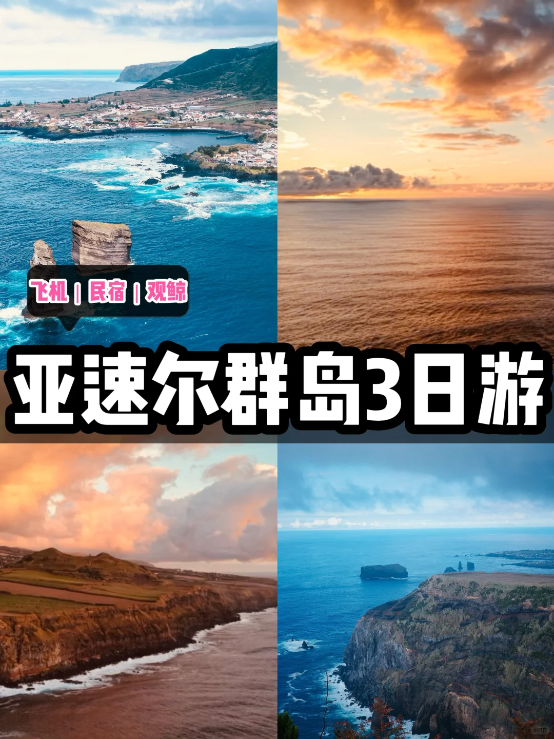 亚速尔群岛3日游｜大西洋的蓝色魔法我悟了🌊