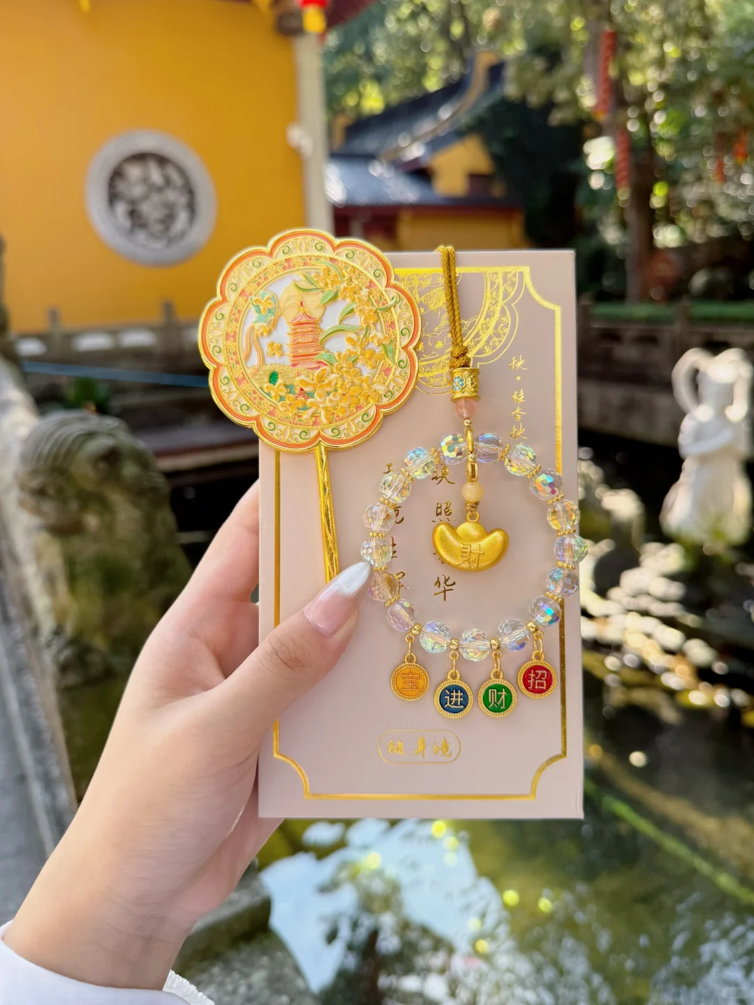 灵隐景区的桂花开了🔶杭州的风里都是桂花味