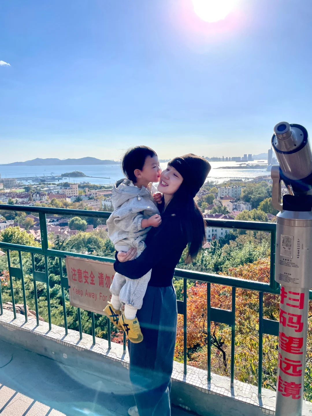 秋天的青岛 你简直美到犯规 带娃必冲