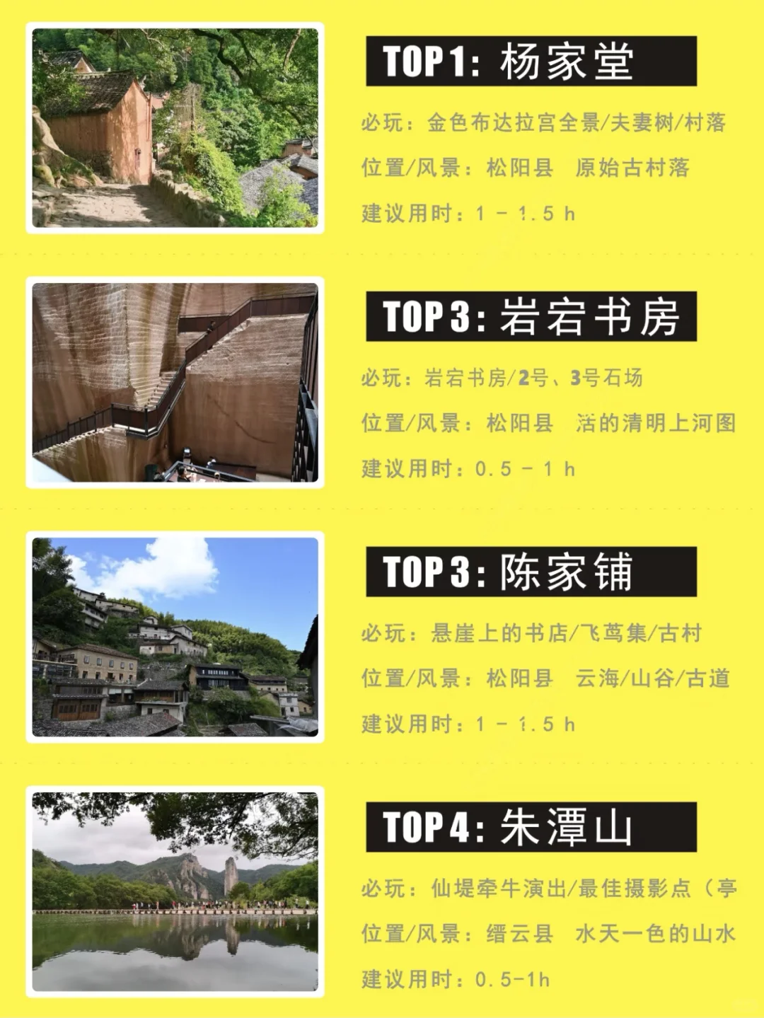 丽水去哪玩?丽水独具代表的20个景点yyds