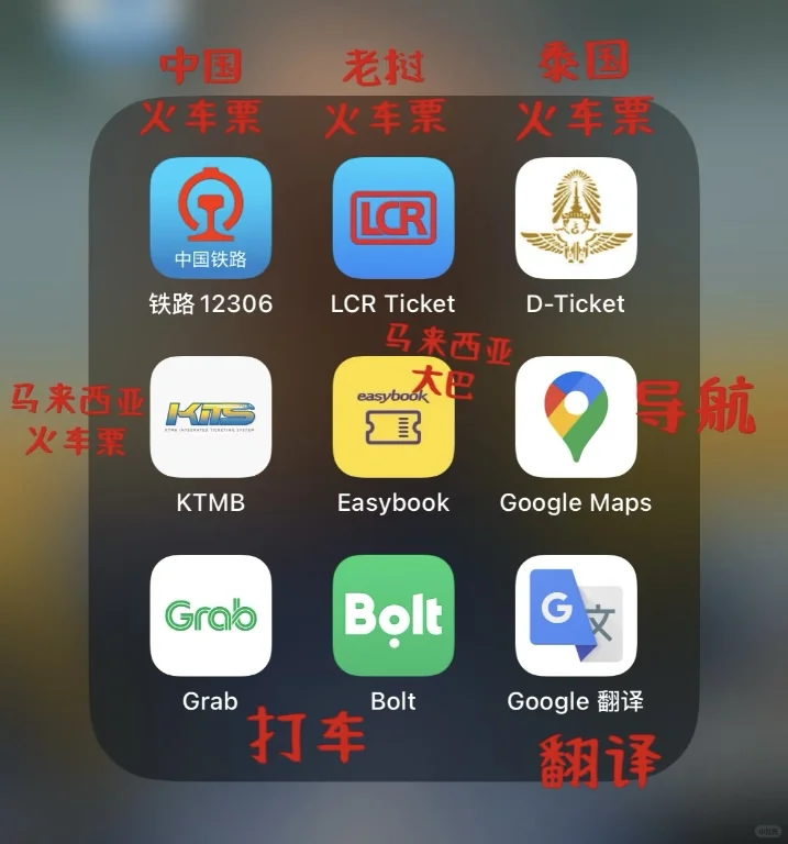 从中国🇨🇳坐火车去新加坡🇸🇬，5国13城