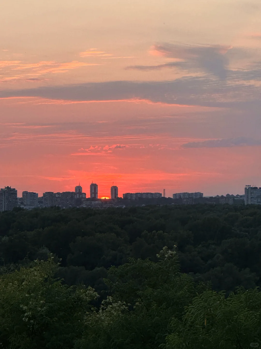 2025.8.6来自贝尔格莱德的日落🌄