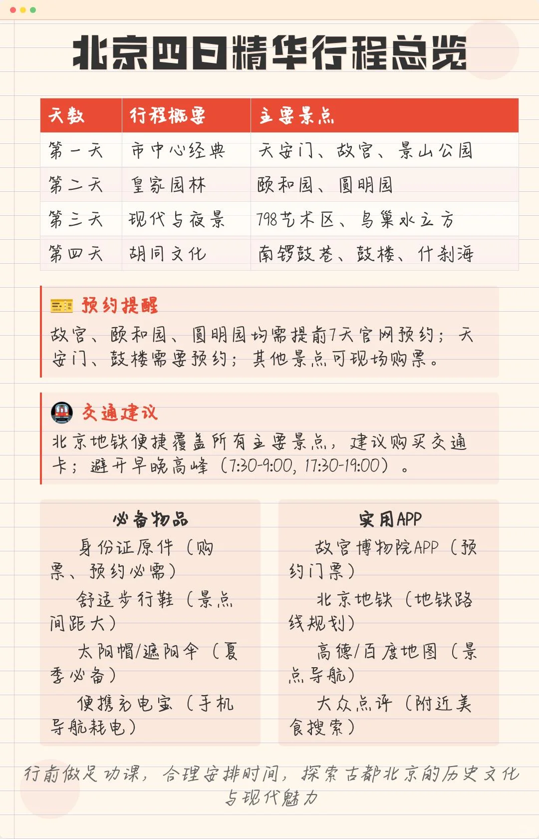 北京旅游景点超全攻略✨ 好玩到跺脚