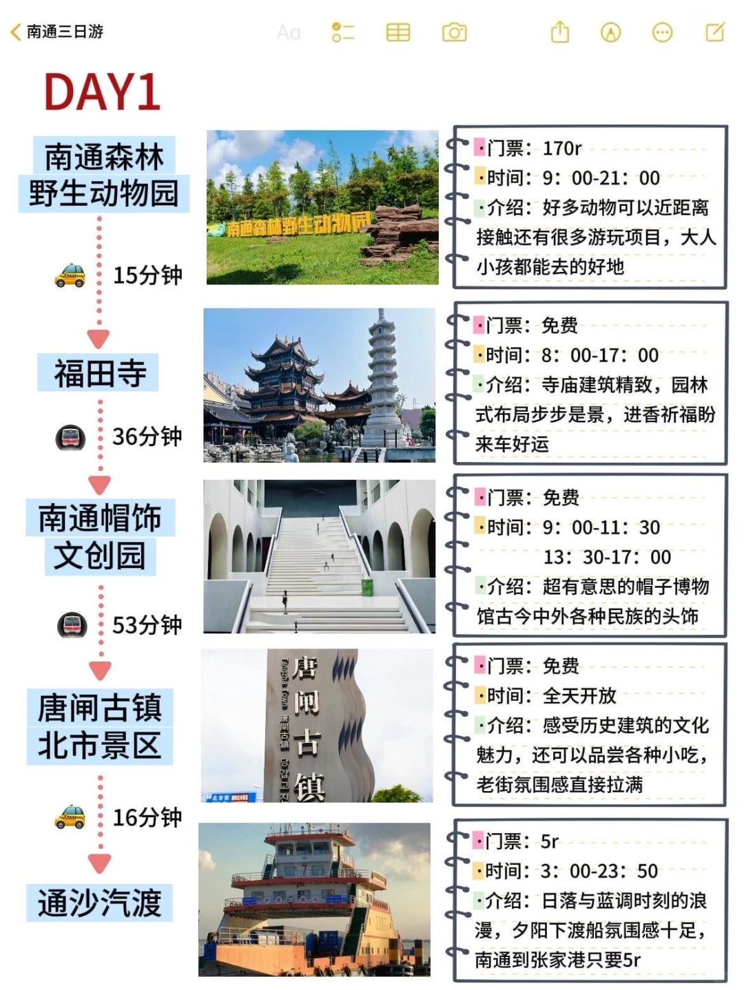 南通热门景点大揭秘❗️这些景点必去