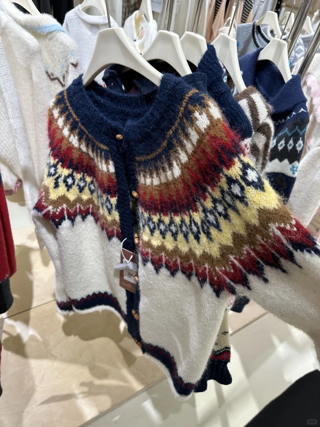 哈尔滨旅游穿搭！费尔岛毛衣好多好多！