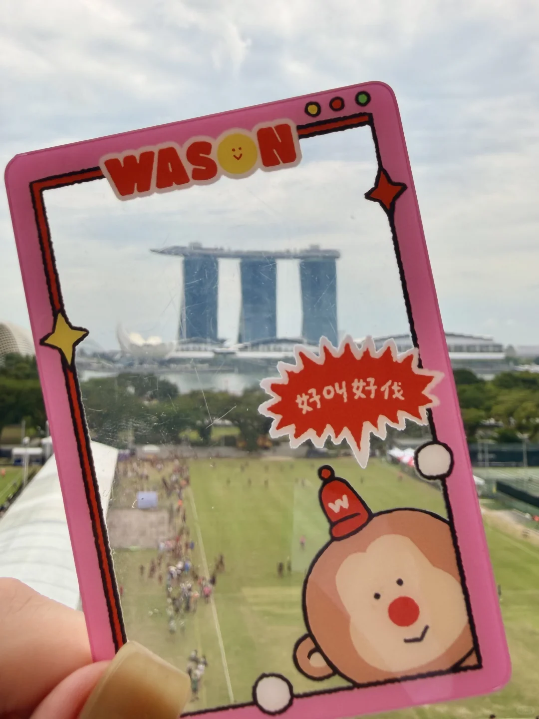 带Wason游新加坡