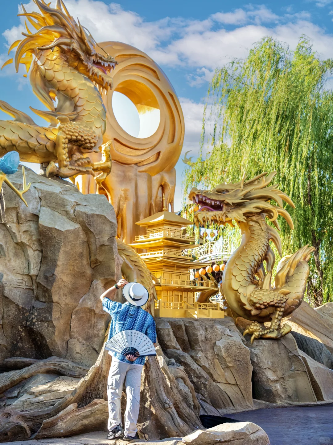 为了这个仙侠世界❗️我专程去了趟河南