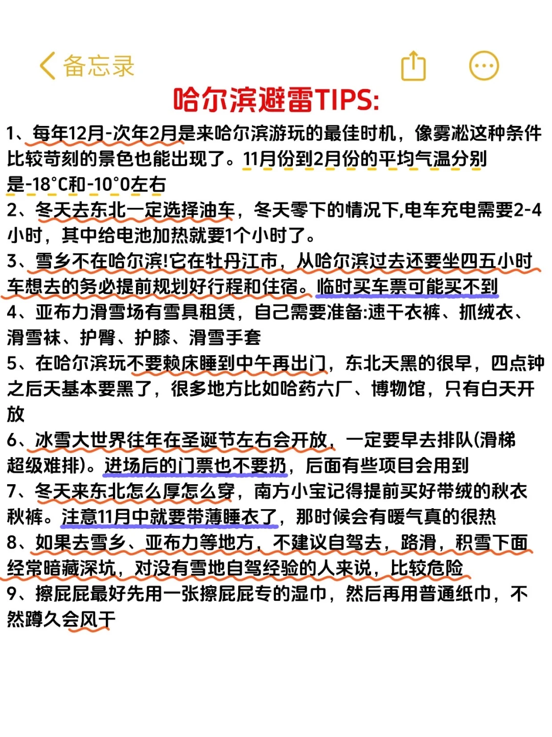 哈尔滨土著爆肝整理的超全旅游攻略✅