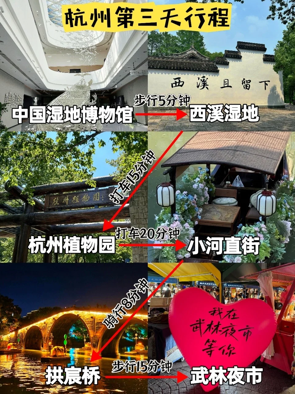 杭州3天2夜|超全逛吃攻略📍(附路线图)