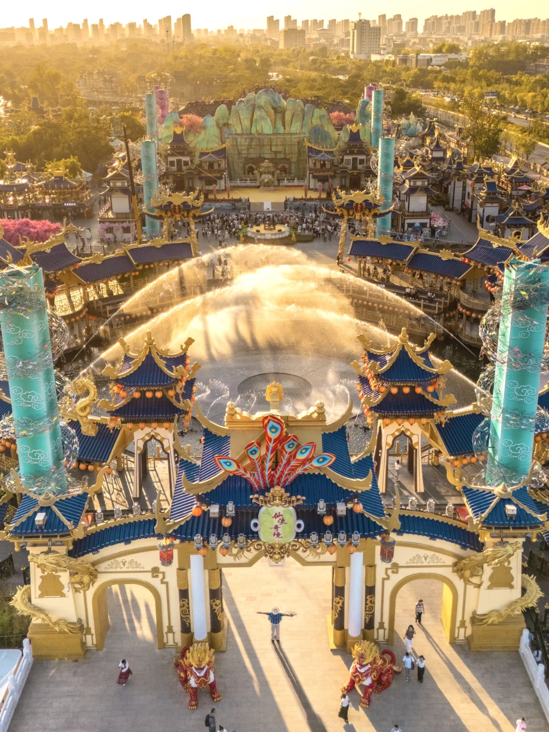 为了这个仙侠世界❗️我专程去了趟河南