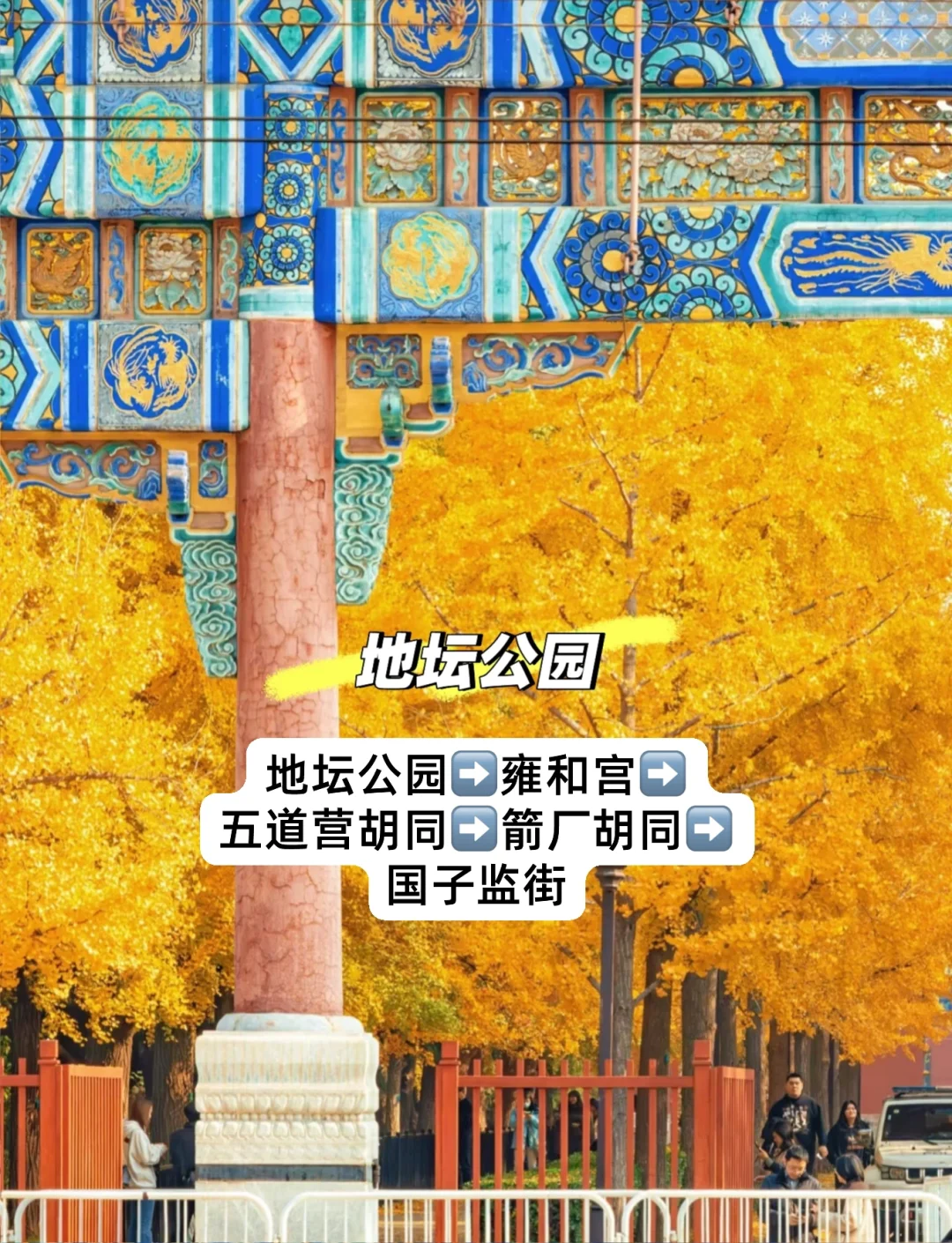 11月初北京必逛的citywalk和赏秋路线❗️❗️