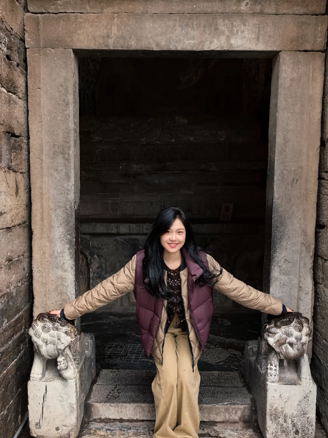 响堂山石窟，文物被盗撅的痛心