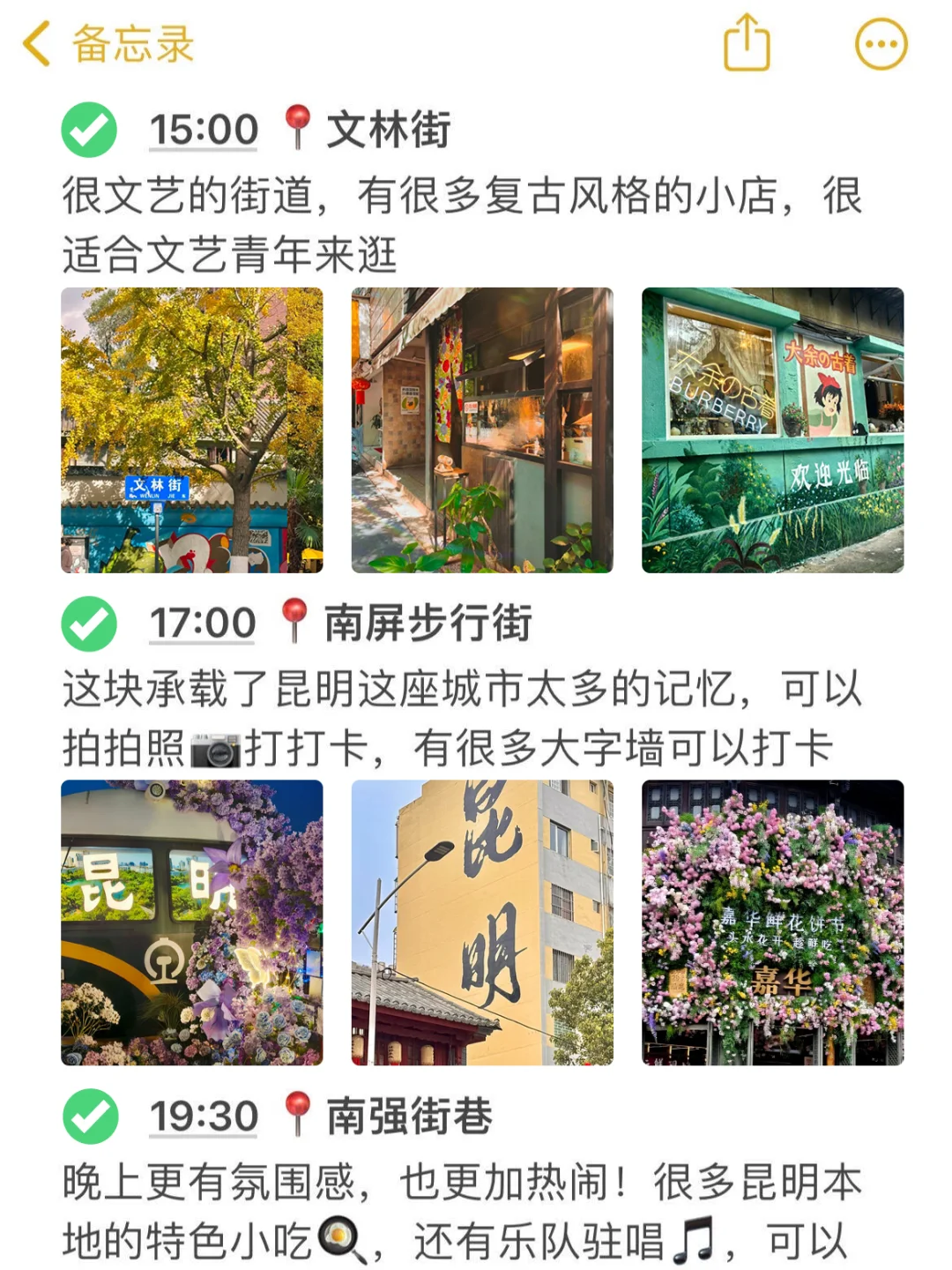 10.26📍云南已回11~12月来昆明玩的✨听劝