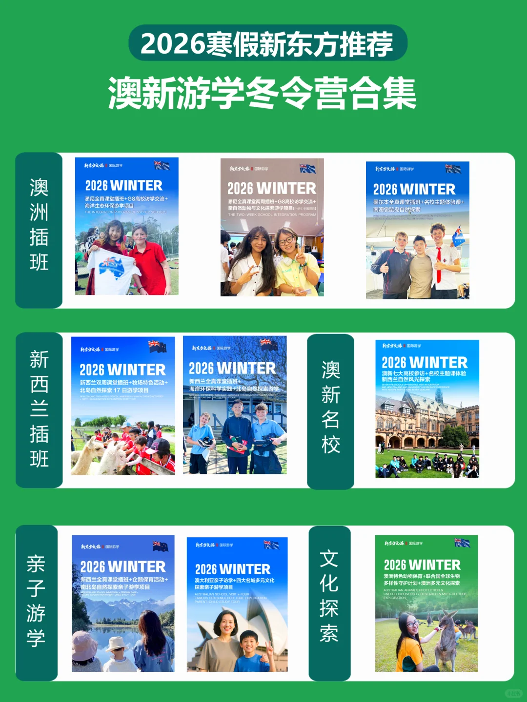 5-22岁寒假丨速码这份2026国际冬令营清单☝