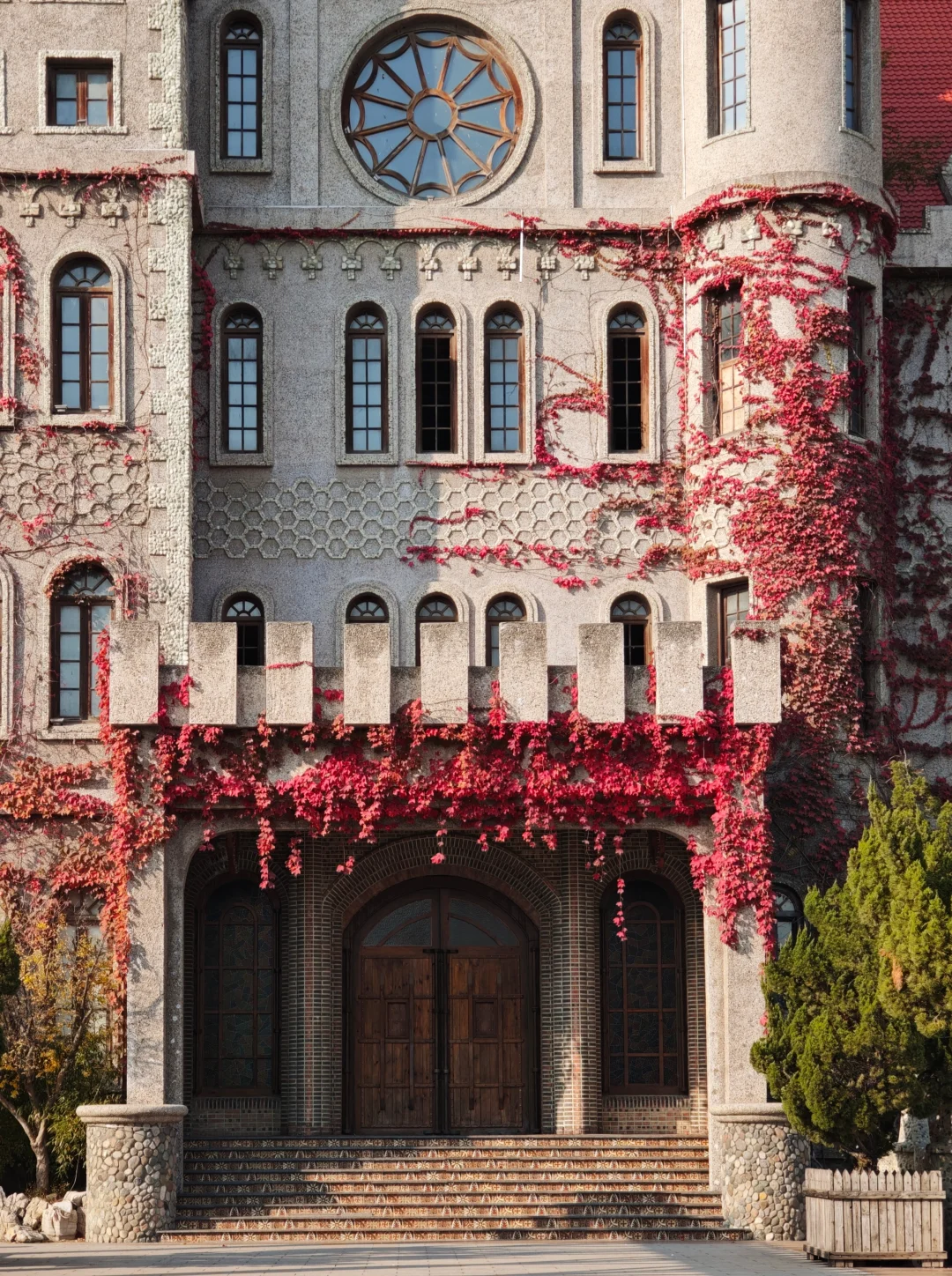 11.5实况❗天津古堡迎来了浪漫💞的时刻~