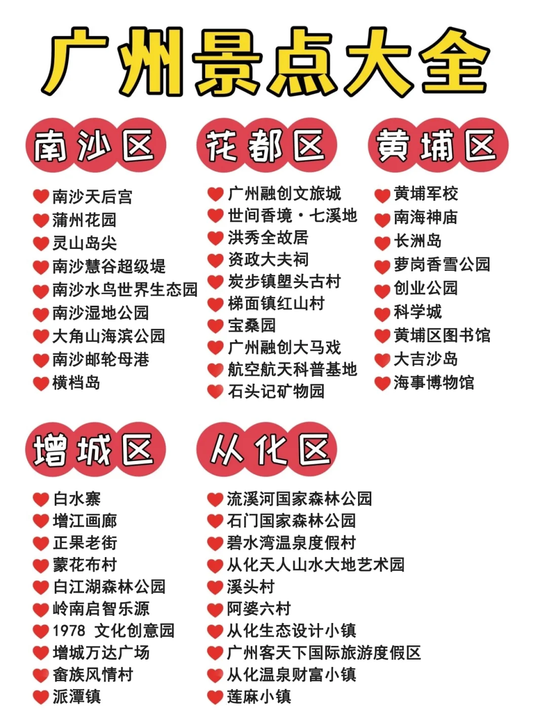 广州景点📷合集来了